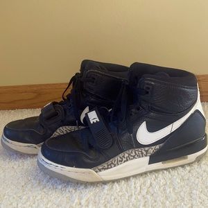 Air Jordan Legacy, warn a bit but still look cool.